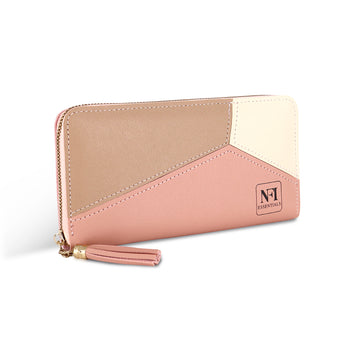 NFI essentials Women Wallet Phone Purse Multi Card Holders PU Long Wallet for Women Money Purse Stylish Clutch Wristlet Wallet - AYAHA ENTERPRISES PRIVATE LIMITED