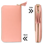 NFI essentials Women Wallet Phone Purse Multi Card Holders PU Long Wallet for Women Money Purse Stylish Clutch Wristlet Wallet - AYAHA ENTERPRISES PRIVATE LIMITED