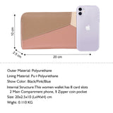 NFI essentials Women Wallet Phone Purse Multi Card Holders PU Long Wallet for Women Money Purse Stylish Clutch Wristlet Wallet - AYAHA ENTERPRISES PRIVATE LIMITED
