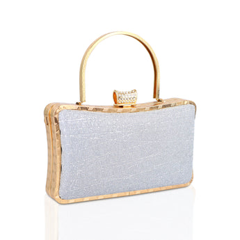 NFI essentials Glitter Clutch for Women's, Evening Handbags for Bridal - AYAHA ENTERPRISES PRIVATE LIMITED