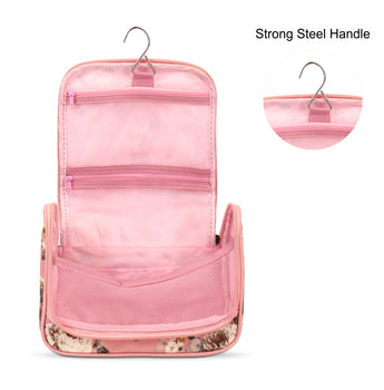 NFI essentials Multifunctional Cosmetic Bag with Hook for Travel, Make up Organiser Storage, Cosmetic Pouch, Vanity Bag for Ladies - AYAHA ENTERPRISES PRIVATE LIMITED