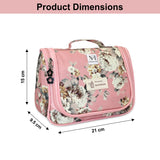 NFI essentials Multifunctional Cosmetic Bag with Hook for Travel, Make up Organiser Storage, Cosmetic Pouch, Vanity Bag for Ladies - AYAHA ENTERPRISES PRIVATE LIMITED