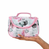 NFI essentials Floral Print Cosmetics Pouch Makeup Pouch Vanity Case Jewellery Pouch Stationery Pencil Case - AYAHA ENTERPRISES PRIVATE LIMITED