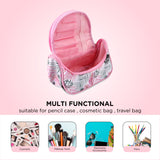 NFI essentials Floral Print Cosmetics Pouch Makeup Pouch Vanity Case Jewellery Pouch Stationery Pencil Case - AYAHA ENTERPRISES PRIVATE LIMITED