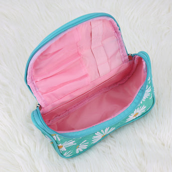 NFI essentials Floral Print Cosmetics Pouch Makeup Pouch Vanity Case Jewellery Pouch Stationery Pencil Case - AYAHA ENTERPRISES PRIVATE LIMITED