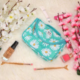 NFI essentials Floral Print Cosmetics Pouch Makeup Pouch Vanity Case Jewellery Pouch Stationery Pencil Case - AYAHA ENTERPRISES PRIVATE LIMITED