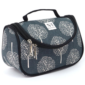 NFI essentials Floral Print Cosmetics Pouch Makeup Pouch Vanity Case Jewellery Pouch Stationery Pencil Case