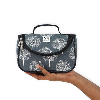 NFI essentials Floral Print Cosmetics Pouch Makeup Pouch Vanity Case Jewellery Pouch Stationery Pencil Case - AYAHA ENTERPRISES PRIVATE LIMITED