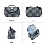 NFI essentials Floral Print Cosmetics Pouch Makeup Pouch Vanity Case Jewellery Pouch Stationery Pencil Case - AYAHA ENTERPRISES PRIVATE LIMITED