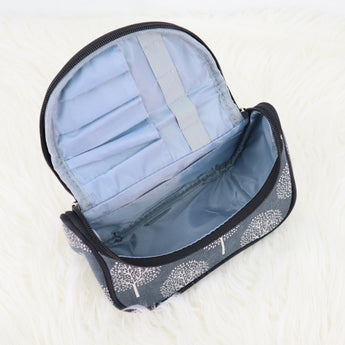 NFI essentials Floral Print Cosmetics Pouch Makeup Pouch Vanity Case Jewellery Pouch Stationery Pencil Case - AYAHA ENTERPRISES PRIVATE LIMITED