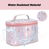 NFI essentials Floral Print Cosmetics Pouch Makeup Pouch Vanity Case Jewellery Pouch Stationery Pencil Case - AYAHA ENTERPRISES PRIVATE LIMITED