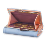 NFI essentials Fashion PU Leather Women's Mini Clutch Wallet | Girls Leaf Bi-fold Card Holder | Womens Purse Small Clutch Wallet - AYAHA ENTERPRISES PRIVATE LIMITED