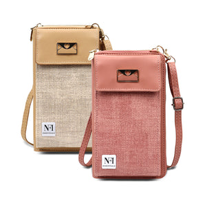 NFI essentials Girls Women Women's Mobile Cell Phone Holder Pocket Wallet