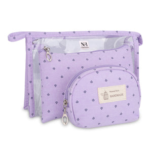NFI essentials Makeup Pouch- 3 Piece Set