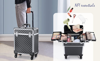 NFI essentials Makeup Vanity Trolley Bag (40x24x45 cm) - AYAHA ENTERPRISES PRIVATE LIMITED