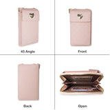 NFI essentials Girls Women Women's Mobile Cell Phone Holder Pocket Wallet Hand Purse Clutch Crossbody Sling Bag - AYAHA ENTERPRISES PRIVATE LIMITED