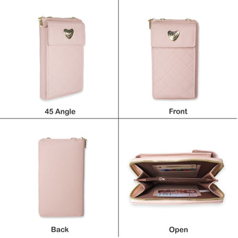 NFI essentials Girls Women Women's Mobile Cell Phone Holder Pocket Wallet Hand Purse Clutch Crossbody Sling Bag - AYAHA ENTERPRISES PRIVATE LIMITED