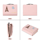 NFI essentials Paris Eiffel Tower Multi Fold Women's Wallet, Holding Credit Card Cash & Coins Small Purse Clutch for Girls Mini Wallet - AYAHA ENTERPRISES PRIVATE LIMITED