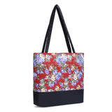 NFI essentials Tote Bag for Women with Zip, Stylish Polyester Canvas Blend Handbag - AYAHA ENTERPRISES PRIVATE LIMITED