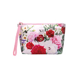 NFI essentials PU Floral Print Makeup Pouch for Women, Stylish Pouches for Makeup Accessories & Travel Organiser, Cosmetic Pouch - AYAHA ENTERPRISES PRIVATE LIMITED