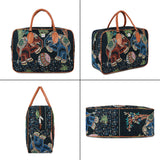 NFI essentials Elephant Print Canvas Duffle Travel Bag - AYAHA ENTERPRISES PRIVATE LIMITED