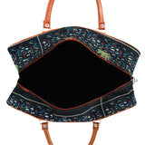 NFI essentials Elephant Print Canvas Duffle Travel Bag - AYAHA ENTERPRISES PRIVATE LIMITED