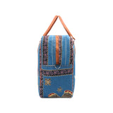 NFI essentials Elephant Print Canvas Duffle Travel Bag - AYAHA ENTERPRISES PRIVATE LIMITED