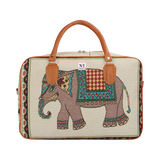 NFI essentials Canvas Duffle Travel Bag for Men and Women, Luggage Travelling Bags for Women, Stylish Duffel Cabin Size Air Bag (21L) - AYAHA ENTERPRISES PRIVATE LIMITED