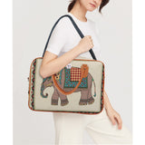 NFI essentials Canvas Duffle Travel Bag for Men and Women, Luggage Travelling Bags for Women, Stylish Duffel Cabin Size Air Bag (21L) - AYAHA ENTERPRISES PRIVATE LIMITED