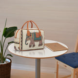 NFI essentials Canvas Duffle Travel Bag for Men and Women, Luggage Travelling Bags for Women, Stylish Duffel Cabin Size Air Bag (21L) - AYAHA ENTERPRISES PRIVATE LIMITED