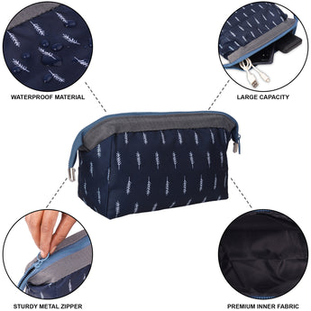 NFI essentials Printed Cosmetic Pouch | Makeup Pouch | Vanity Kit | Jewelery Travel Organiser - AYAHA ENTERPRISES PRIVATE LIMITED
