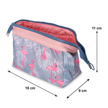 NFI essentials Printed Cosmetic Pouch | Makeup Pouch | Vanity Kit | Jewelery Travel Organiser - AYAHA ENTERPRISES PRIVATE LIMITED
