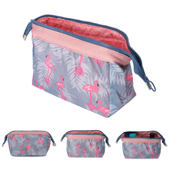 NFI essentials Printed Cosmetic Pouch | Makeup Pouch | Vanity Kit | Jewelery Travel Organiser - AYAHA ENTERPRISES PRIVATE LIMITED