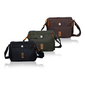 NFI essentials Men's Sling Bag Pack of 3 Stylish Cross Body Travel Office Business Messenger Bag for Men Women - AYAHA ENTERPRISES PRIVATE LIMITED