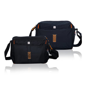 NFI essentials Men's Side Bag Pack of 2 Stylish Cross Body Travel Office Business Messenger Bag for Men Women - AYAHA ENTERPRISES PRIVATE LIMITED