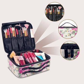 NFI essentials Makeup Vanity Bag - AYAHA ENTERPRISES PRIVATE LIMITED