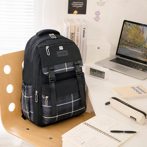 NFI essentials 17 Inch Trendy Korean Design Printed School Backpack For Student Girls & Womens Bag For Travelling, College, Tuition, Classes, Hicking, Picnic Bag