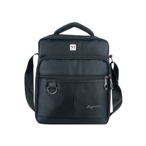 NFI essentials Unisex Adult Sling Bag, Cross Body Messenger Bag For Business College & Classes, One Side Shoulder With Adjustable Strap