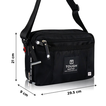 NFI essentials Cross Body Sling Bag For Men & Women for Office Travelling Stylish Multipurpose Messenger Chest Bag for College & Classes, One Side Shoulder - AYAHA ENTERPRISES PRIVATE LIMITED