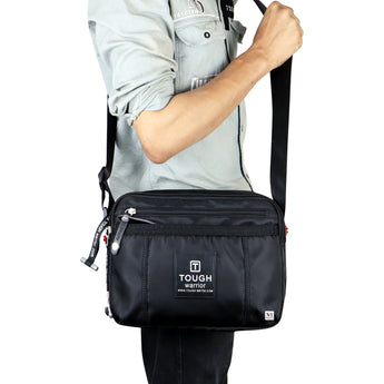 NFI essentials Cross Body Sling Bag For Men & Women for Office Travelling Stylish Multipurpose Messenger Chest Bag for College & Classes, One Side Shoulder - AYAHA ENTERPRISES PRIVATE LIMITED