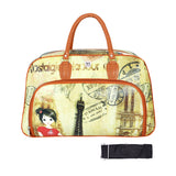 NFI essentials Printed Duffel Bag for Travel Men and Women's, Weekender Bags for Travelling Stylish Travel Hand Bag for Luggage 29L (Mixed Design) - AYAHA ENTERPRISES PRIVATE LIMITED