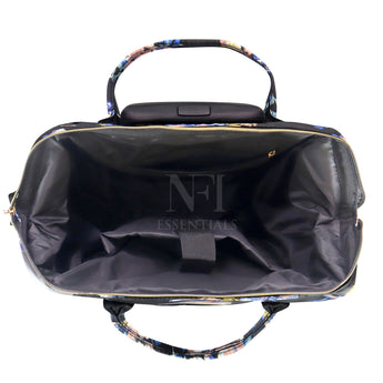 NFI essentials Nylon Travel Trolley Bag Duffle Dual Function Travelling Trolley & Backpack Storage Bag for Women Turn Baby Daiper Backpacks - AYAHA ENTERPRISES PRIVATE LIMITED