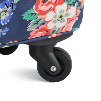 NFI essentials Nylon Travel Trolley Bag Duffle Dual Function Travelling Trolley & Backpack Storage Bag for Women Turn Baby Daiper Backpacks - AYAHA ENTERPRISES PRIVATE LIMITED