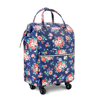 NFI essentials Nylon Travel Trolley Bag Duffle Dual Function Travelling Trolley & Backpack Storage Bag for Women Turn Baby Daiper Backpacks - AYAHA ENTERPRISES PRIVATE LIMITED