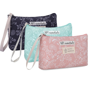 NFI essentials Print Makeup Pouches for Women Stylish Pouch for Makeup accessories Travel pouch Cosmetic Pouches Toiletry Bag for Women - AYAHA ENTERPRISES PRIVATE LIMITED