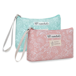 NFI essentials Print Makeup Pouches for Women Stylish Pouch for Makeup accessories Travel pouch Cosmetic Pouches Toiletry Bag for Women - AYAHA ENTERPRISES PRIVATE LIMITED