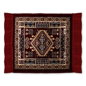 NFI essentials Velvet Aasan, Soft Pooja Aasan Mat Multipurpose Velvet Rug Mat Puja Mat Prayer Mat Baithak Assan Festive Occasions Mat, 51x51cm - AYAHA ENTERPRISES PRIVATE LIMITED