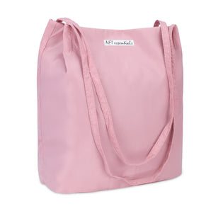 NFI essentials Tote Bag for Women with snap Button, Stylish nylon Blend Handbag