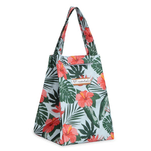 NFI essentials Printed Lunch Bag Thermal Portable Tiffin Bag for Food Travel & Picnic