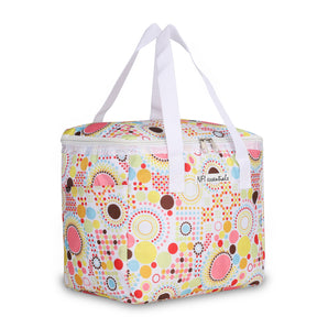NFI essentials Printed Lunch Bag Thermal Portable Tiffin Bag for Food Travel & Picnic